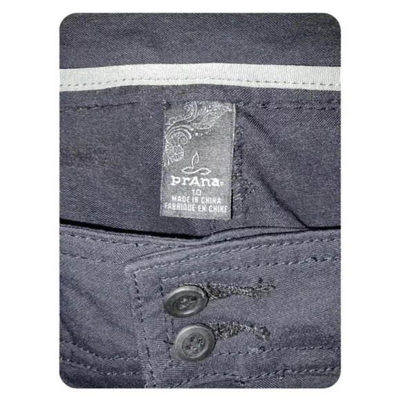 Prana Black Capri Pants Size  10 - Picture 5 of 8